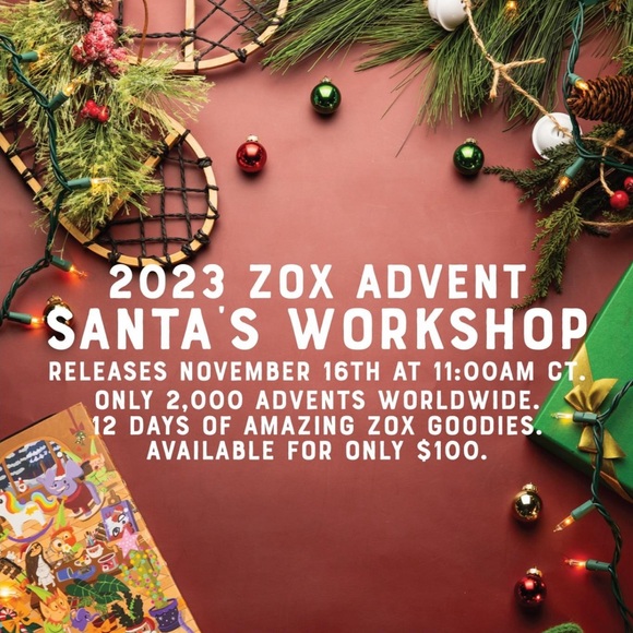 Zox 2023 Silver Metlet ‘Tis the Season Advent Calendar Day 8 BRAND NEW - Picture 7 of 7